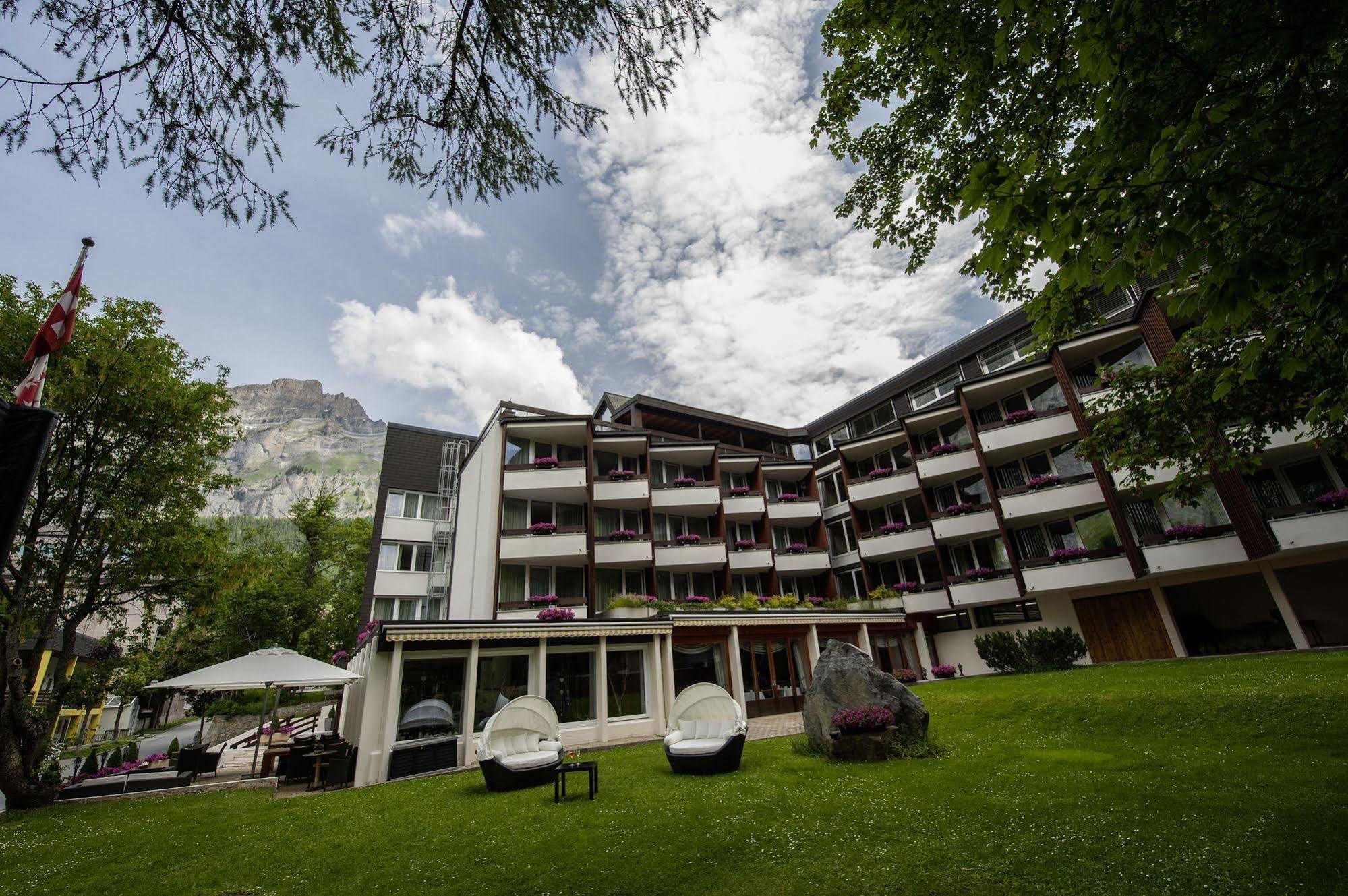 Hotel Quellenhof Leukerbad Εξωτερικό φωτογραφία